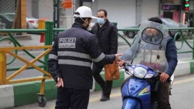 طرح ۱۰ پلیس تهران + موتورسیکلت